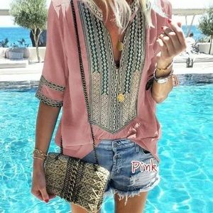 NWOT bohemian T-shirt